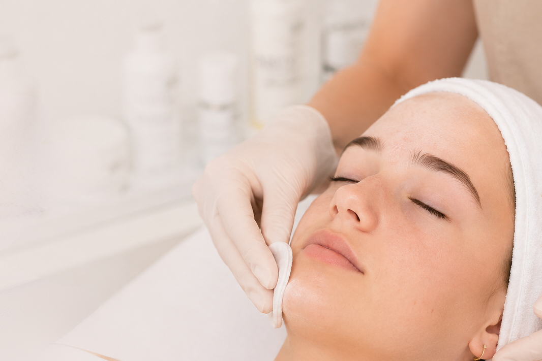 Tiener clear skin facial
